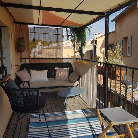 Beau Duplex Avec Terrasse - Centre Historique Aix-en-Provence Exterior foto